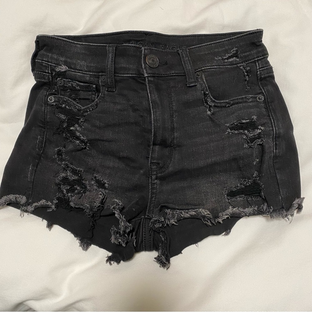 American eagle jean shorts